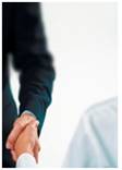 handshake reversed